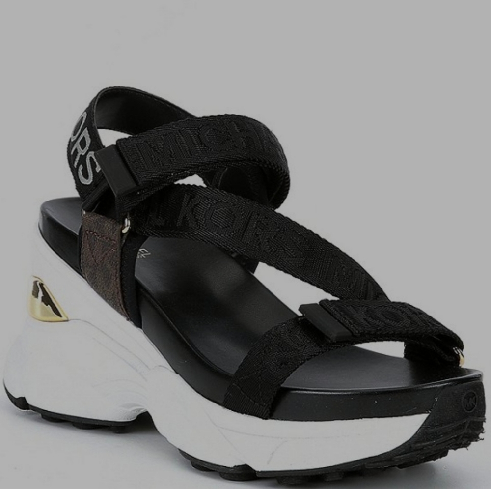 Michael Kors Maddox Platform Wedge 7.5